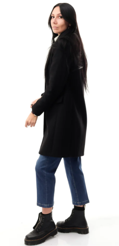 Love Moschino - Black Wool Women Coat