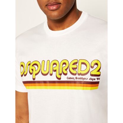 Dsquared² - Elevated Casual Chic Short-Sleeved Printed Tee