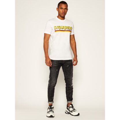 Dsquared² - Elevated Casual Chic Short-Sleeved Printed Tee