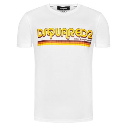 Dsquared² - Elevated Casual Chic Short-Sleeved Printed Tee