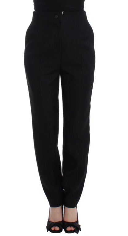 KAALE SUKTAE - Elegant High-Waist Black Pants