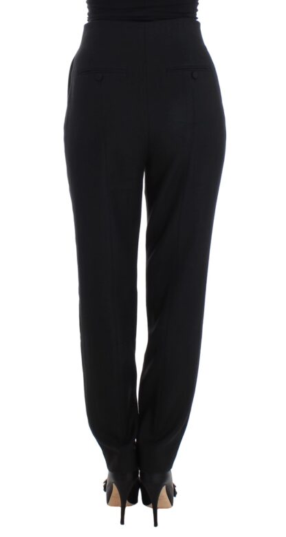 KAALE SUKTAE - Elegant High-Waist Black Pants