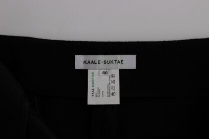 KAALE SUKTAE - Elegant High-Waist Black Pants