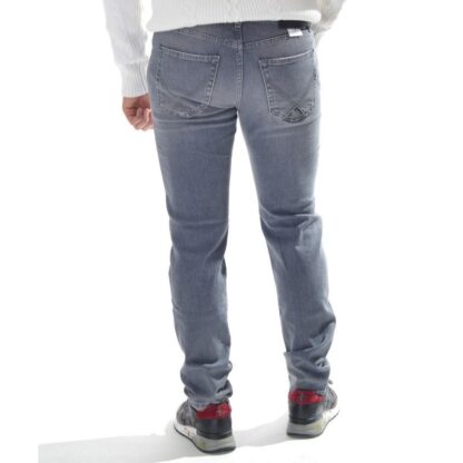 Roy Roger's - Gray Cotton Men Jeans