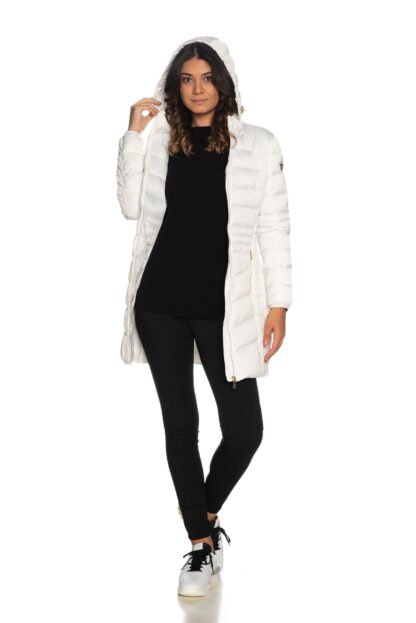 Yes Zee - White Polyester Women Jacket