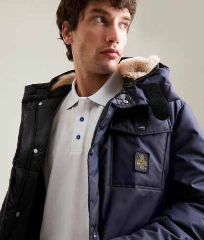 Refrigiwear - Blue Polyamide Men Jacket