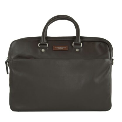 A.G. Spalding & Bros - Refined Bovine Leather Briefcase - Manhattan Zipper