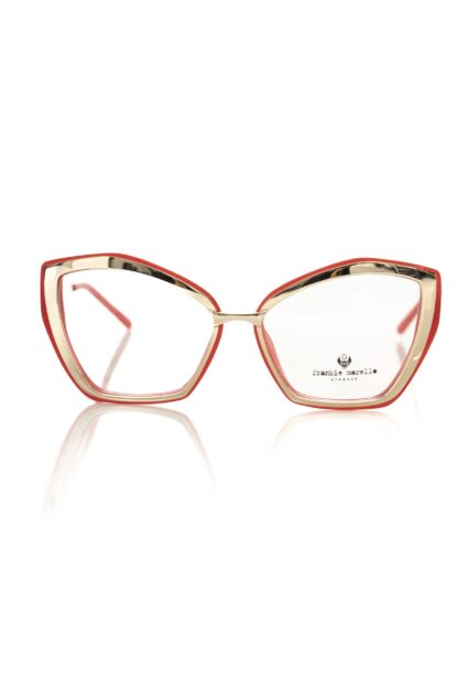 Frankie Morello - Red Acetate Women Frame