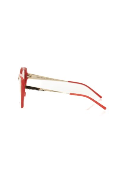 Frankie Morello - Red Acetate Women Frame