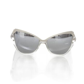 Frankie Morello - Light Blue Acetate Women's Sunglass