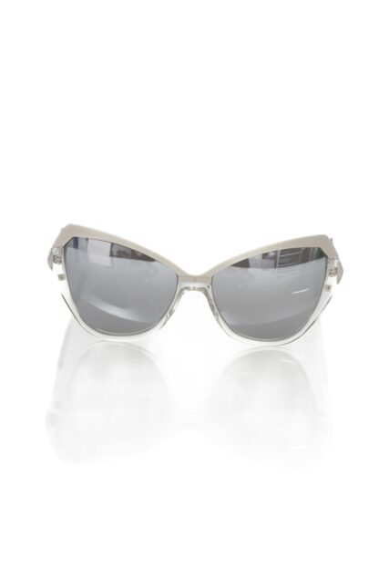 Frankie Morello - Gray Acetate Women Sunglass