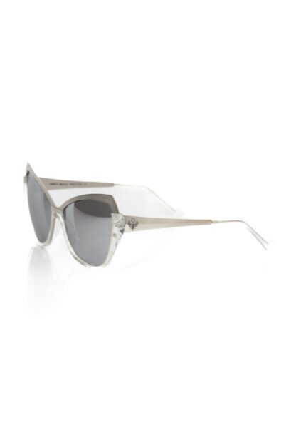 Frankie Morello - Gray Acetate Women Sunglass