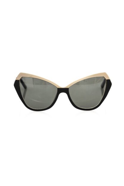 Frankie Morello - Black Acetate Women Sunglasses