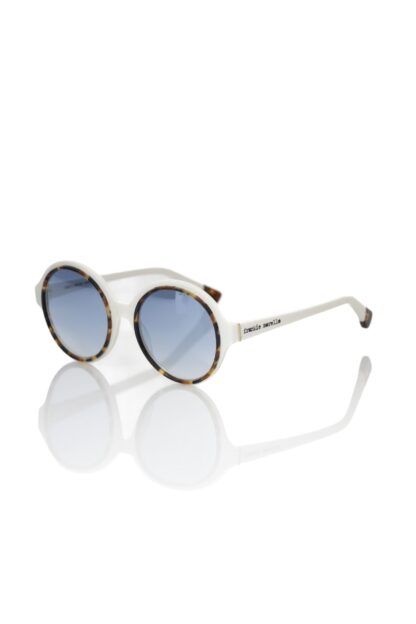 Frankie Morello - White Acetate Women's Sunglass