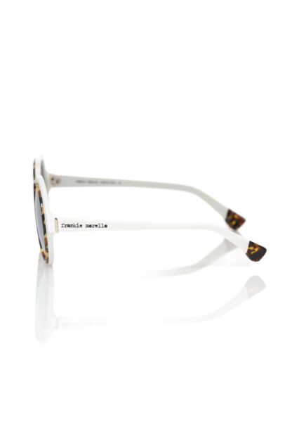 Frankie Morello - White Acetate Women's Sunglass