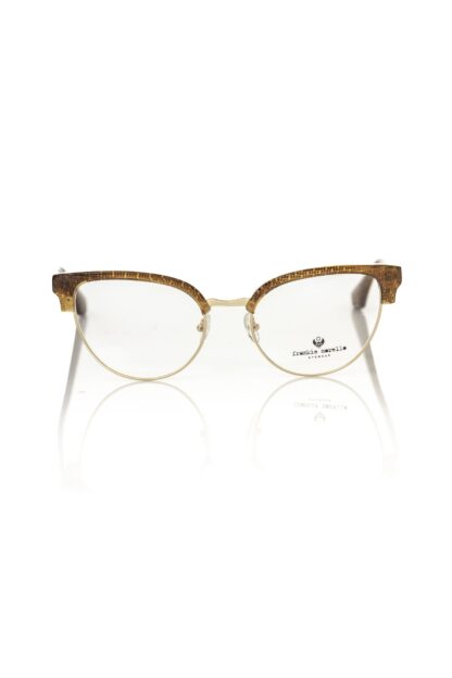 Frankie Morello - Brown Metallic Fiber Women Frame