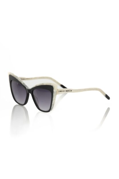 Frankie Morello - Black Acetate Women Sunglass