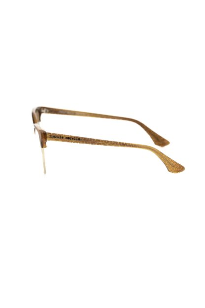 Frankie Morello - Brown Metallic Fiber Women Frame