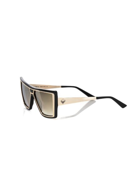 Frankie Morello - Black Acetate Women's Sunglass