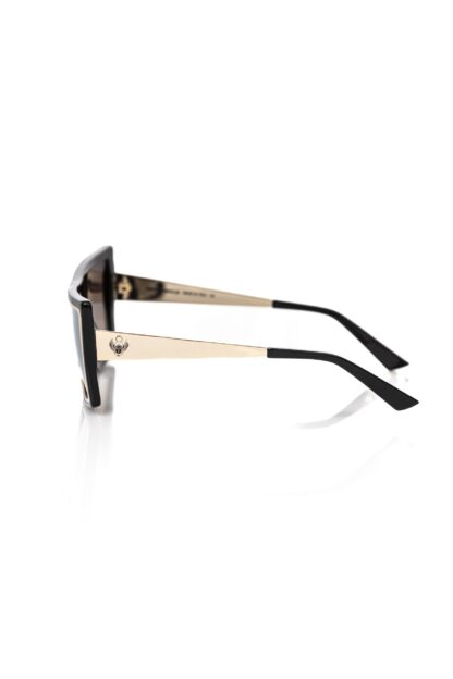 Frankie Morello - Black Acetate Women's Sunglass