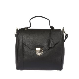 Trussardi - Black Leather Women Handbag