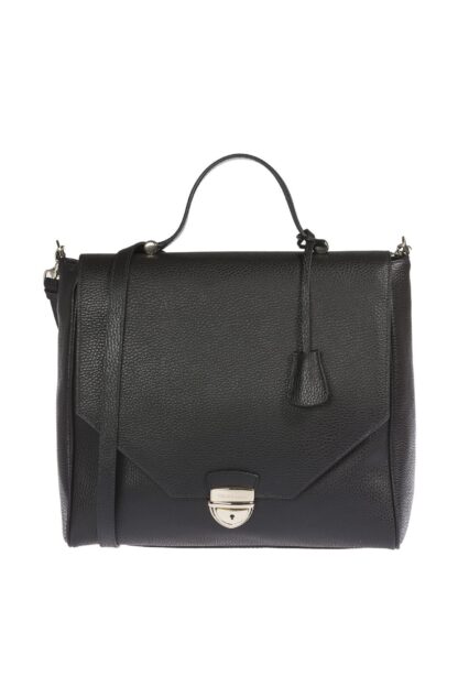 Trussardi - Black Leather Women Handbag