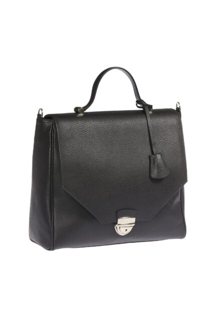 Trussardi - Black Leather Women Handbag