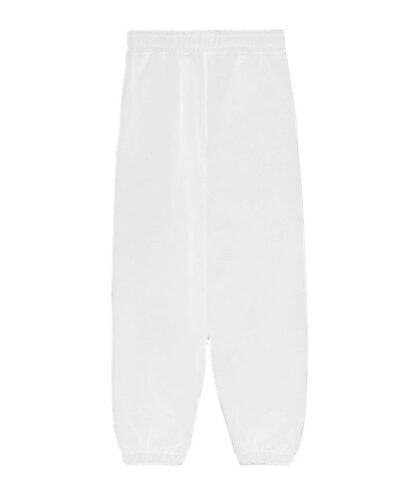 Comme Des Fuckdown - Elevated Streetwear White Cotton Sweatpants