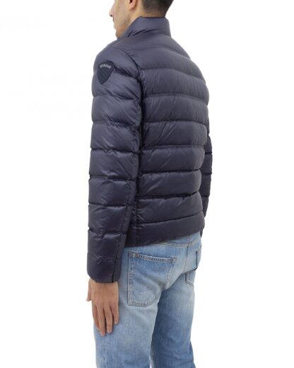 Blauer - Chic Blue Quilted Hooded Down Jacket