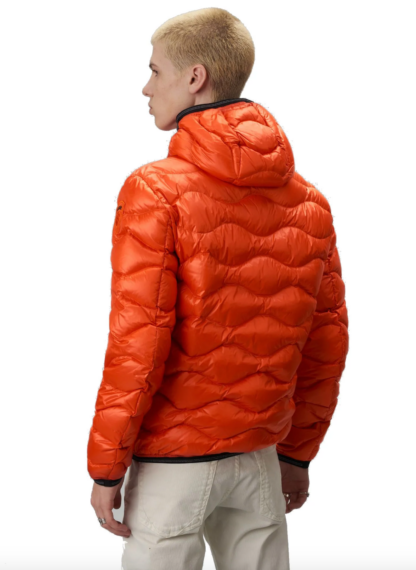 Blauer - Orange Nylon Men Jacket