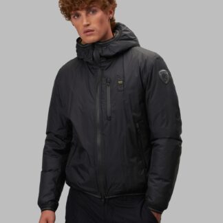 Blauer - Orange Nylon Men Jacket