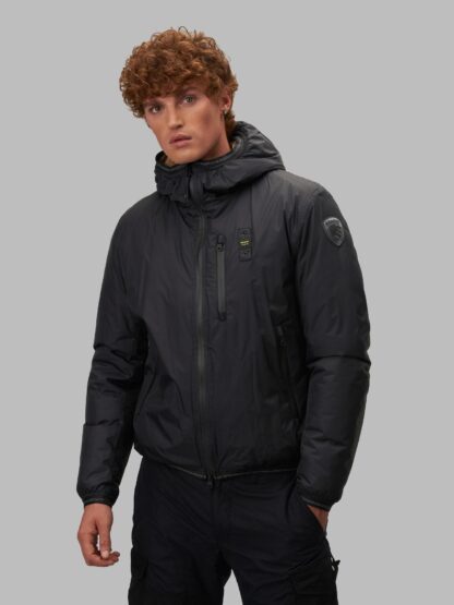 Blauer - Black Nylon Men Jacket