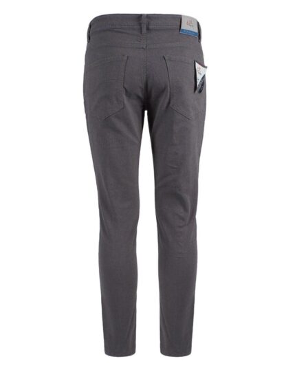 Yes Zee - Gray Cotton Men Trouser