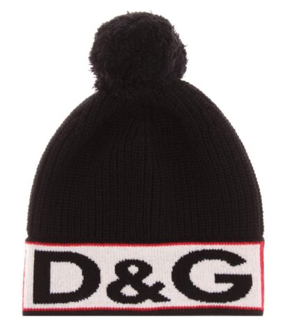 Dolce & Gabbana - Black Wool Women Hat