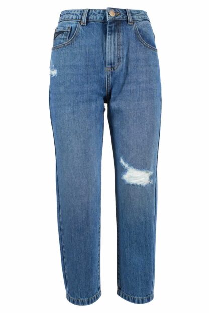 Yes Zee - Blue Cotton Women Jeans