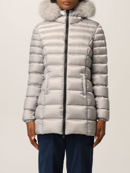 Refrigiwear - Chic Padded Down Jacket with Fur Hood