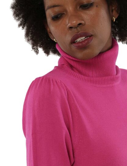 Yes Zee - Fuchsia Viscose Women Sweater