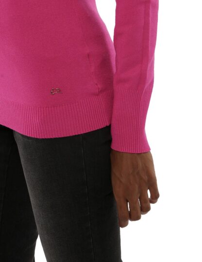 Yes Zee - Fuchsia Viscose Women Sweater