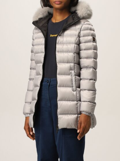 Refrigiwear - Chic Padded Down Jacket with Fur Hood