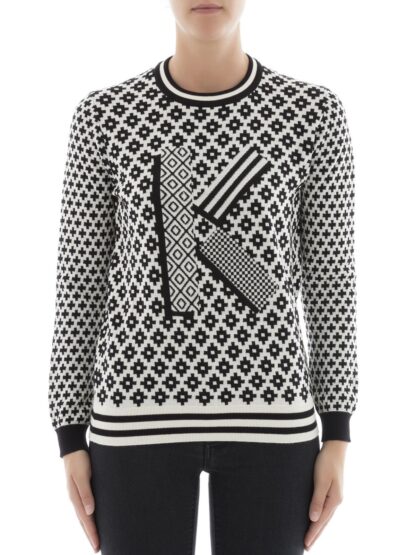 Kenzo - White Cotton Women Sweater