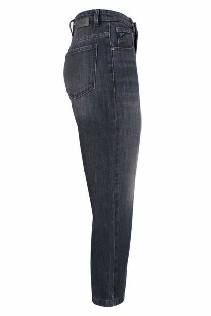 Yes Zee - "Black Cotton Women High-Waisted Jean"