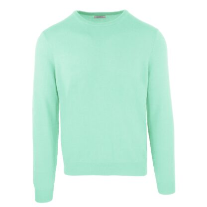 Malo - Green Wool Men Sweater