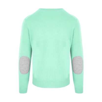 Malo - Green Wool Men Sweater