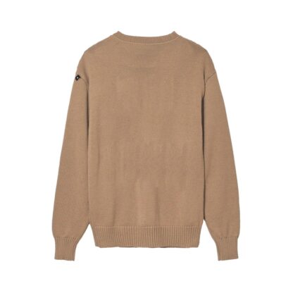 Comme Des Fuckdown - Chic Embossed Logo Wool Blend Crewneck Sweater