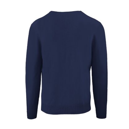 Malo - Elegant Cashmere Roundneck Sweater in Chic Blue