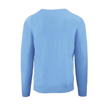 Malo - "Ice Blue Cashmere Men Sweater"