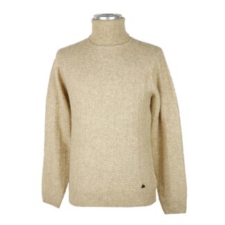 Yes Zee - Chic Men's Turtleneck Sweater in Gray