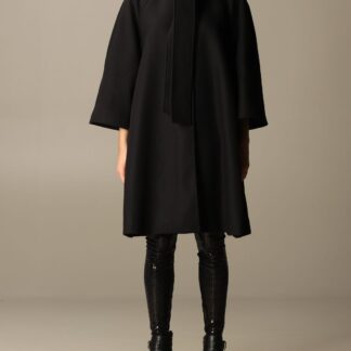 Love Moschino - Black Polyester Women Coat