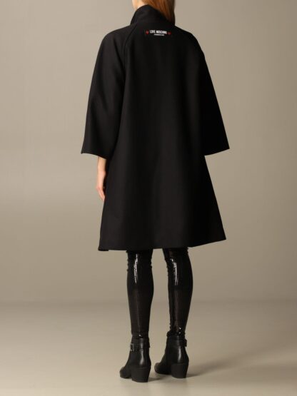 Love Moschino - Black Wool Women Coat