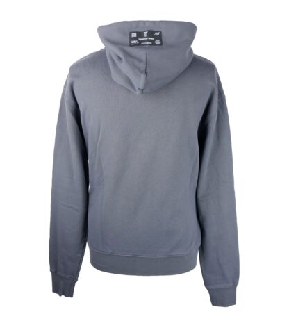 Diego Venturino - Elegant Grey Cotton Hooded Sweatshirt